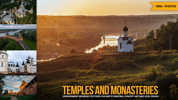 1000+ Temples and Monasteries Reference Pictures