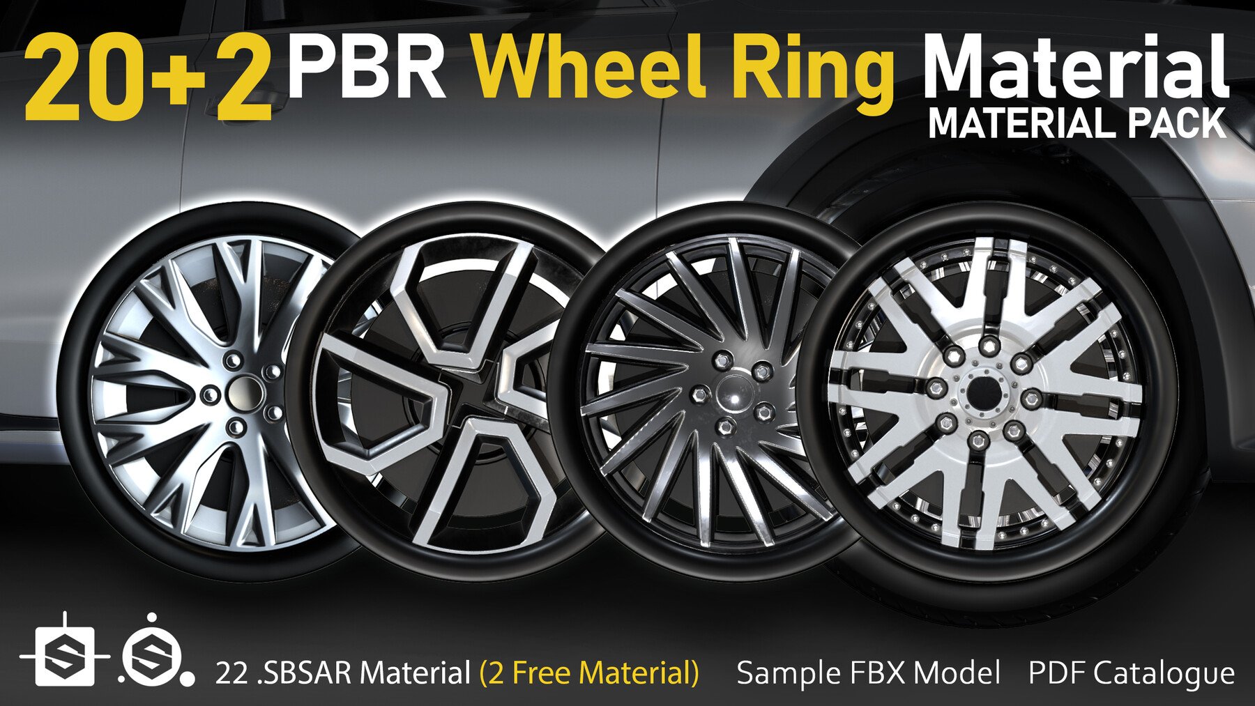 20+2 PBR Wheel Ring Material