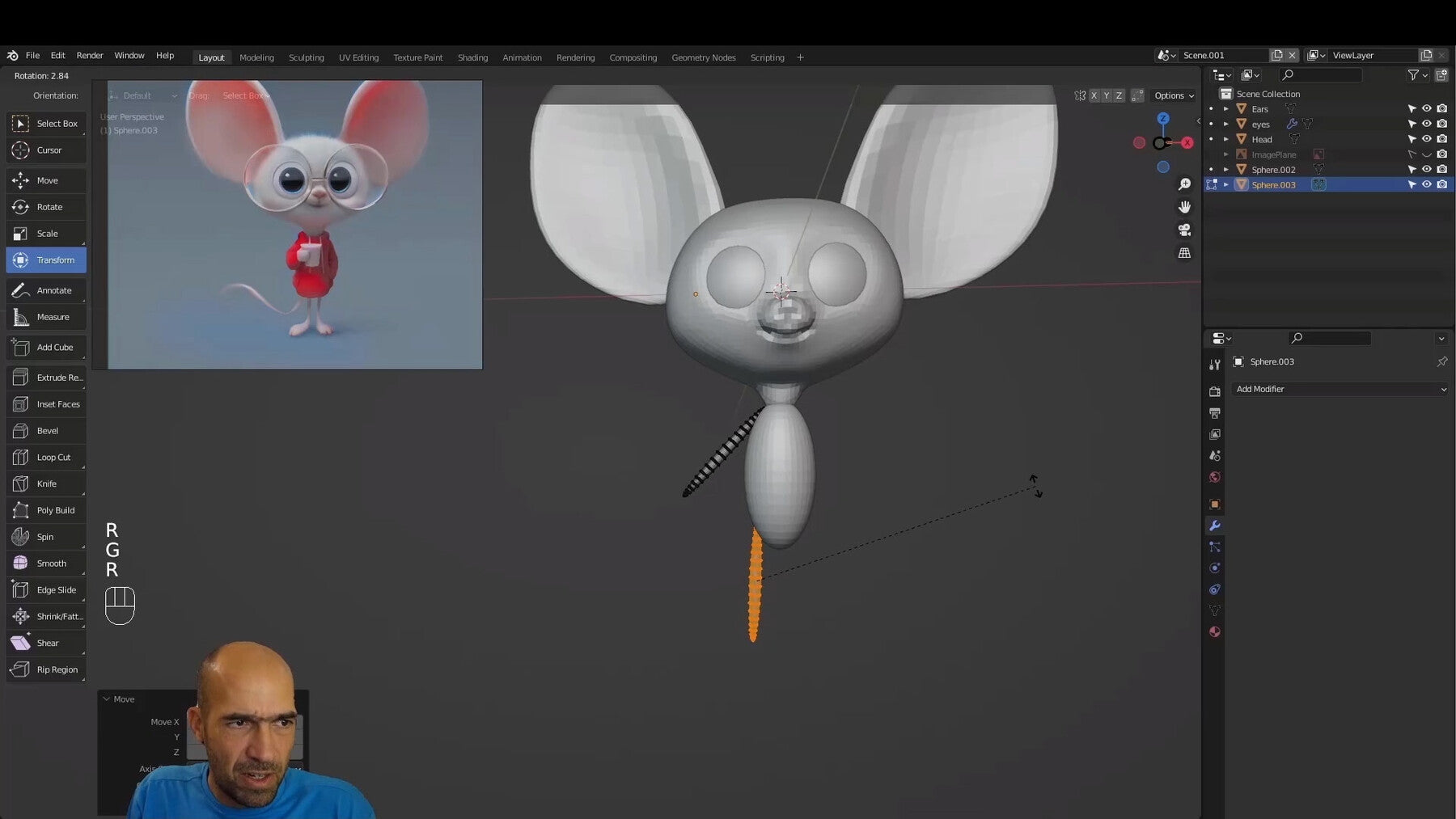 Absolute Beginners 3D character in Blender course