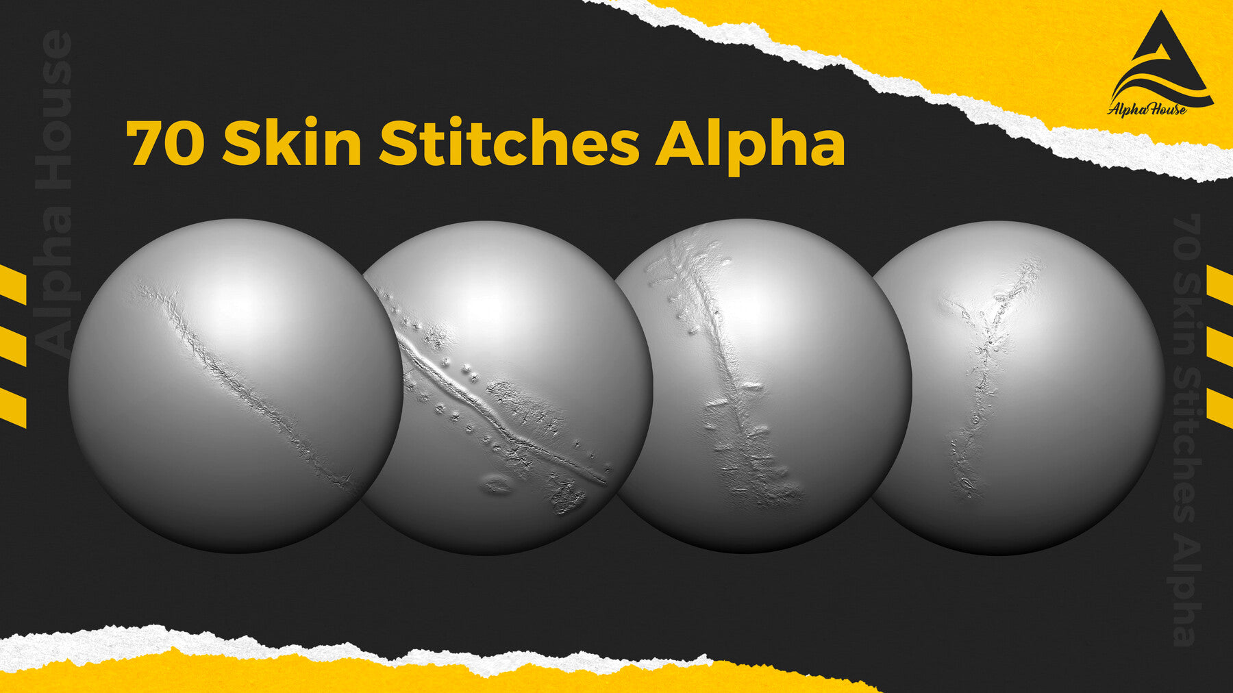 70 Skin Stitches Alpha