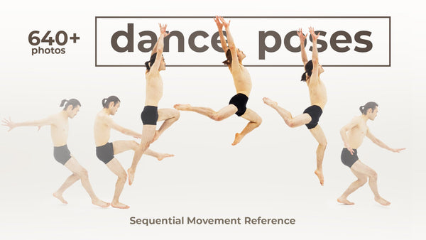 600+ Professional Dancer (Sequential Movement)