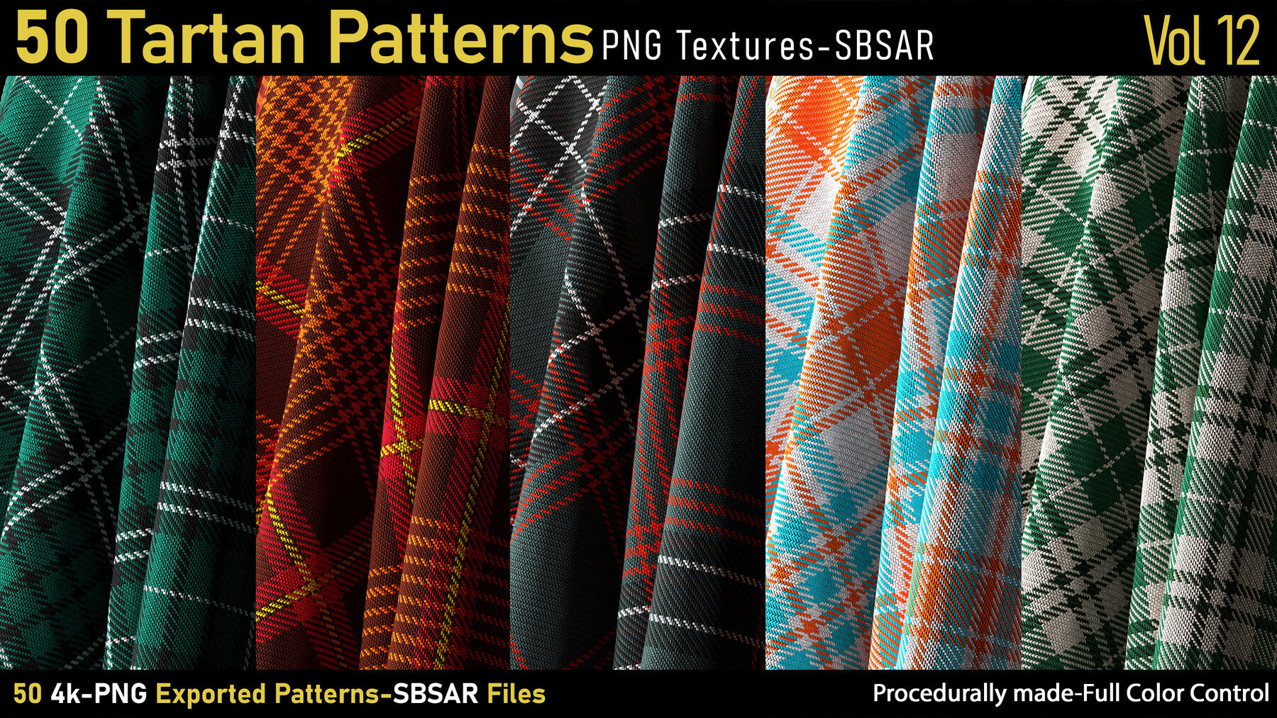50 Tartan Patterns-Vol12-PNG-SBSAR