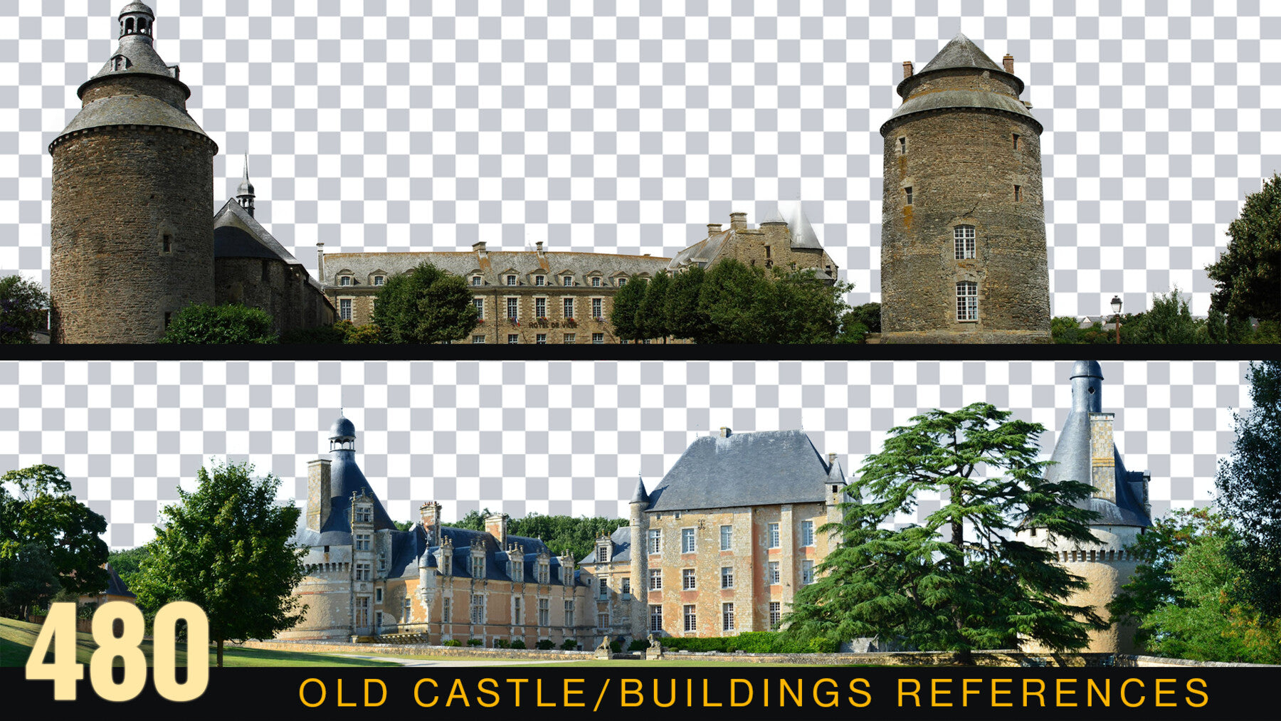 Castles Cutouts VOL_4