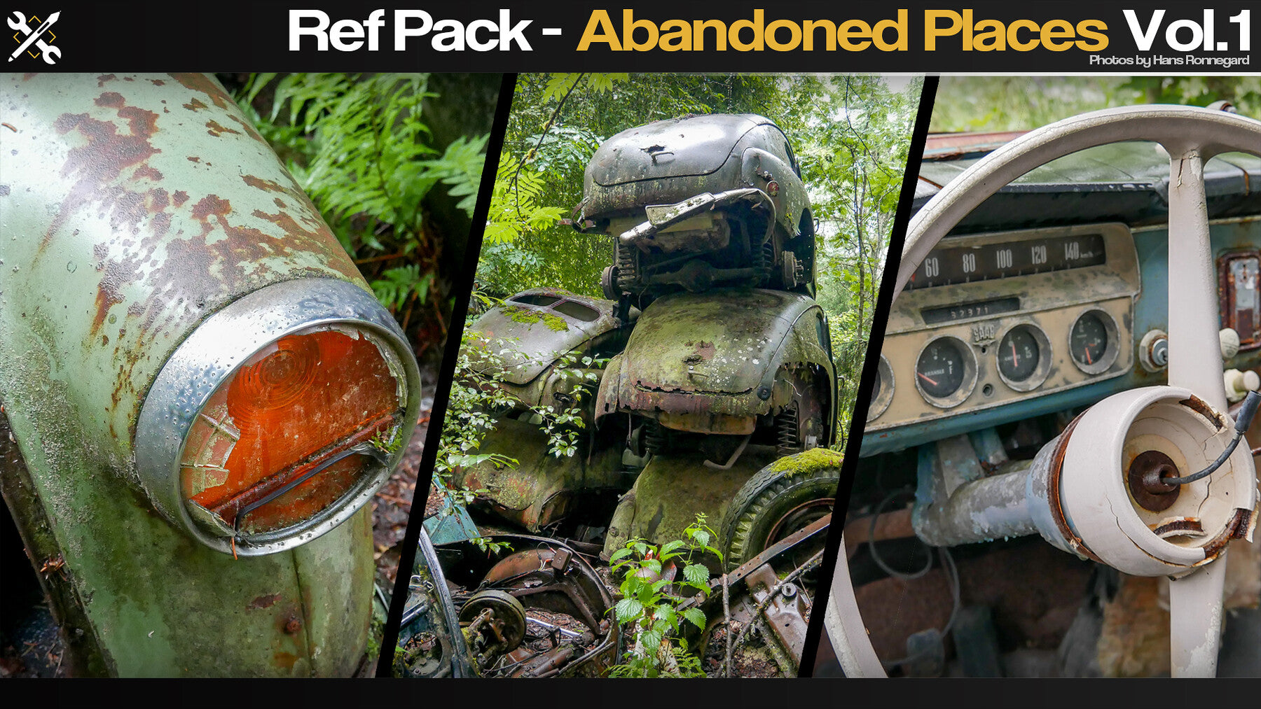 Abandoned Places Vol.1 - Reference Pack