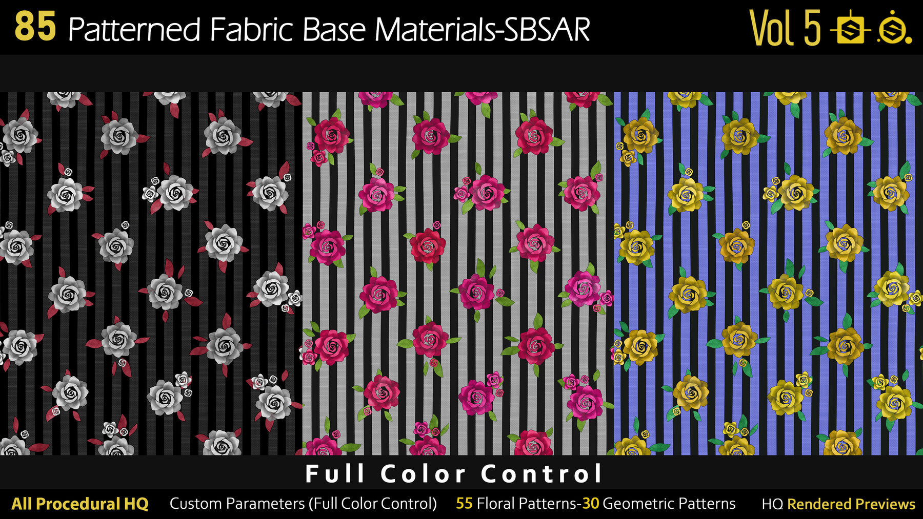 85 Patterned Fabric Base Materials-SBSAR