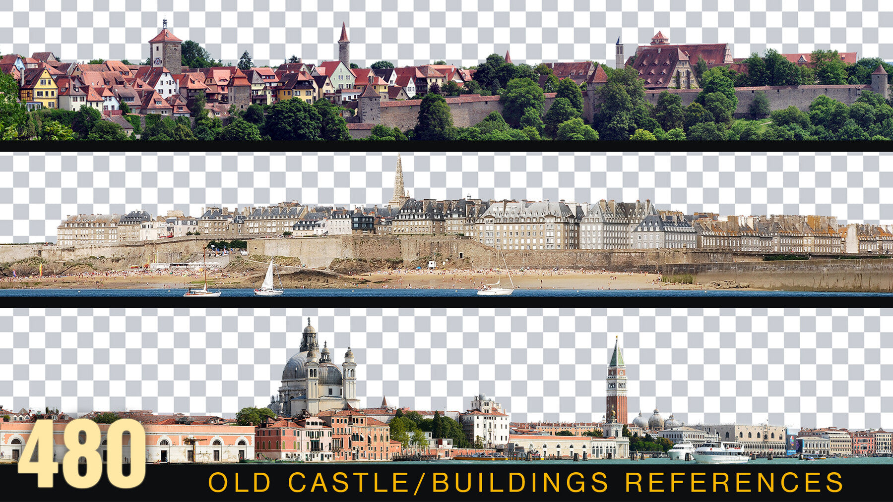 Castles Cutouts VOL_4