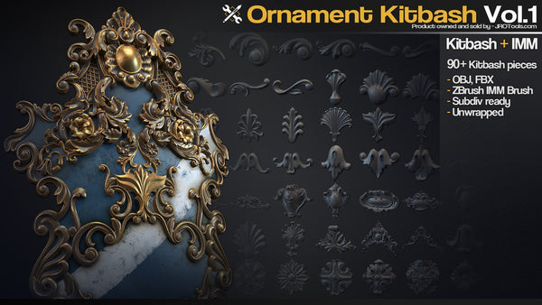 Ornament Kitbash Vol.1