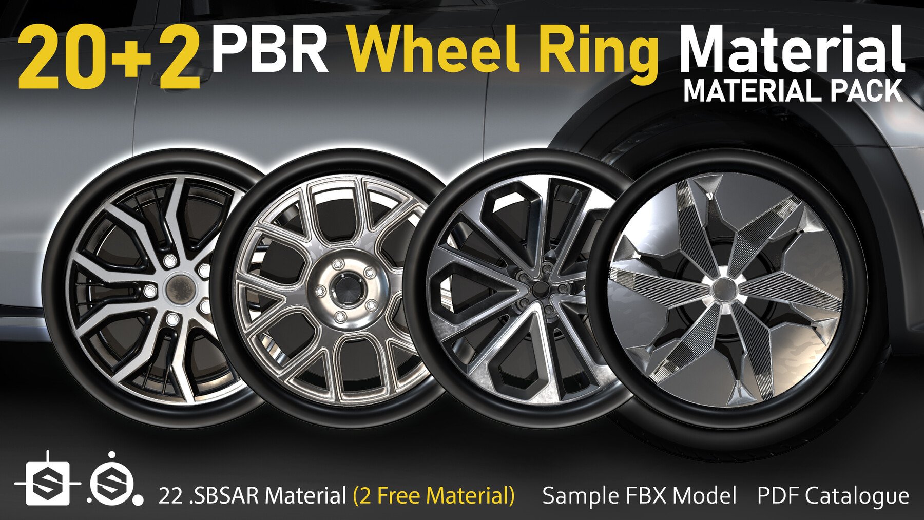 20+2 PBR Wheel Ring Material