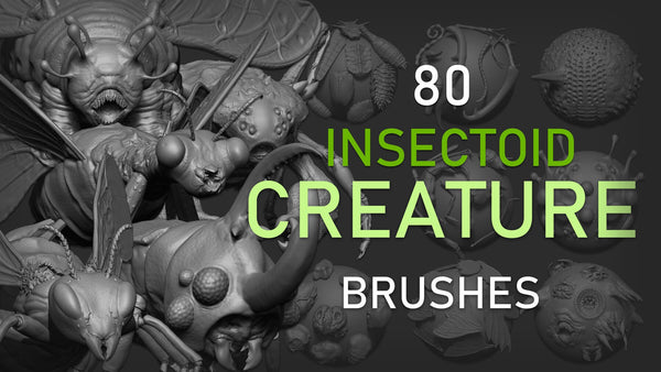 Insectoid Creature IMM Brush - Mega Pack