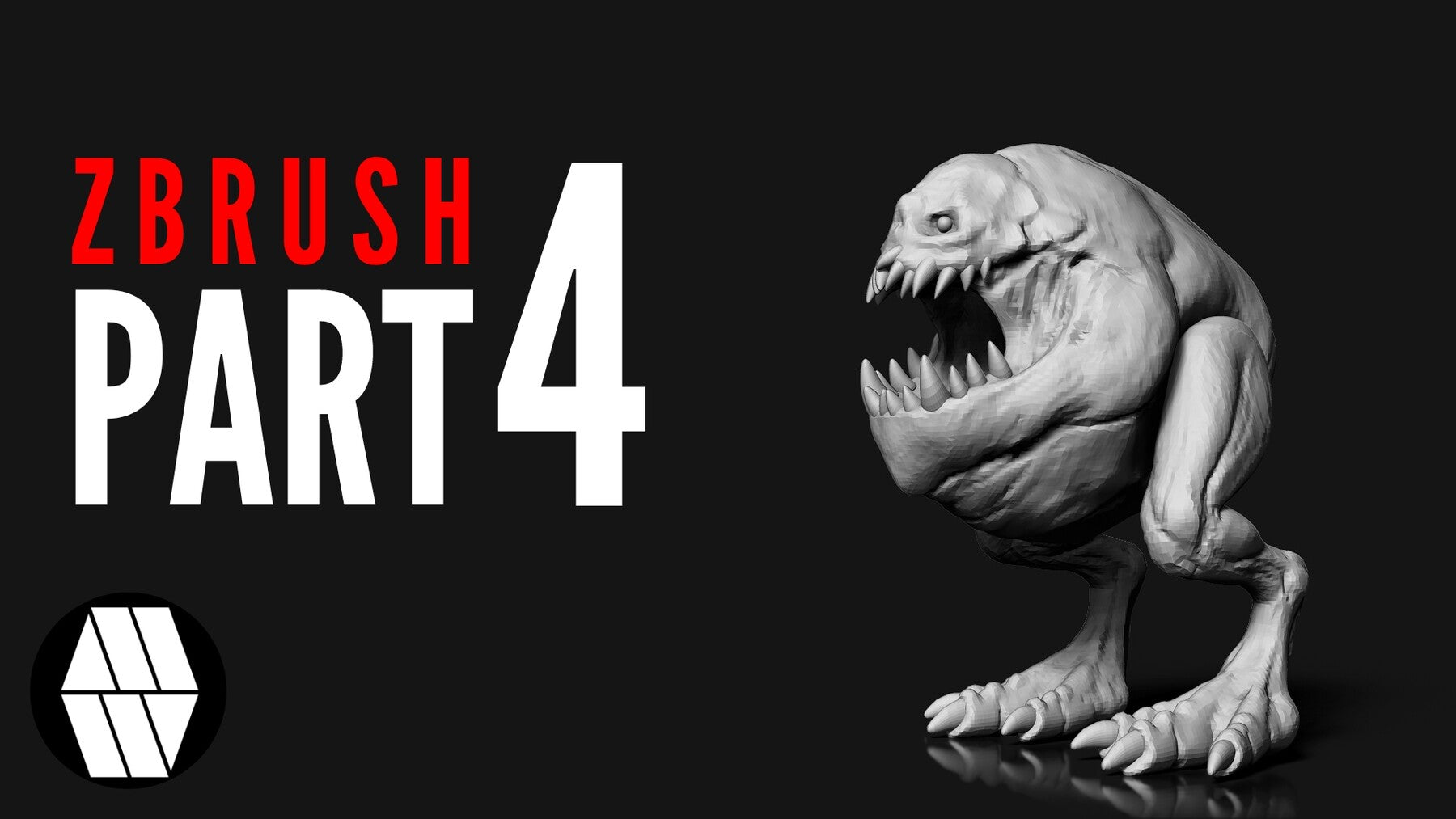 MLW_Creative - ZBRUSH Creature Sculpting FULL TUTORIAL