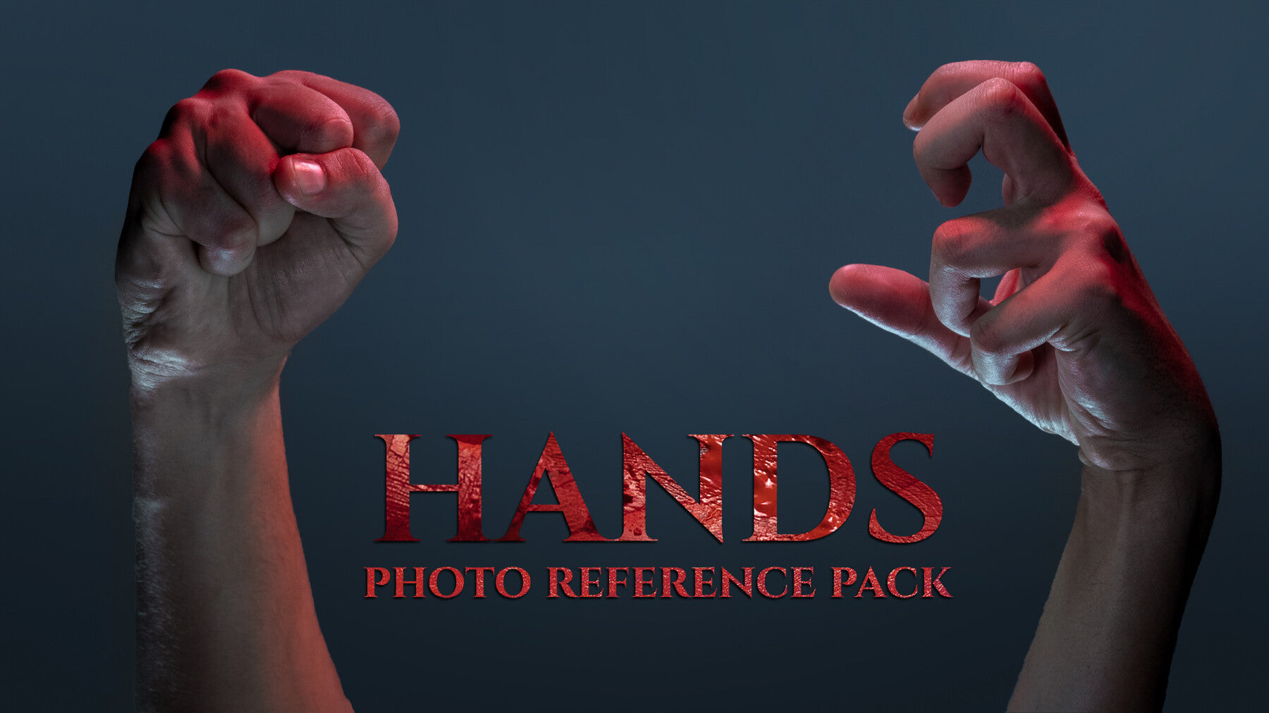 Hands- Practical Effects Photo Reference Pack For Artists- 820 JPEGs