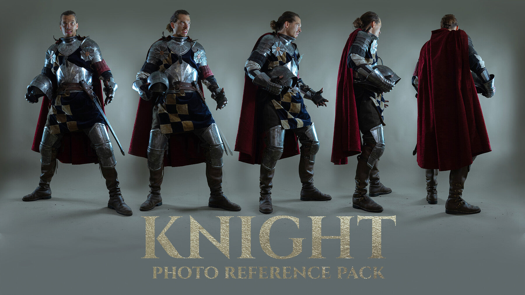 Knight Vol.1 Photo Reference Pack +320 JPEGs