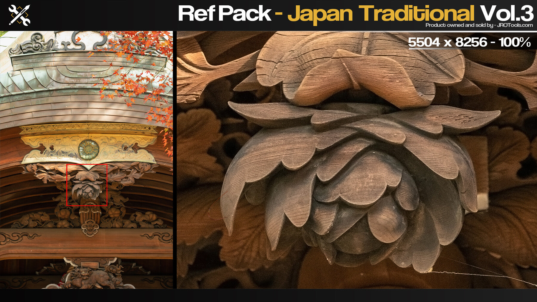 Japan Traditional Temples Reference Pack