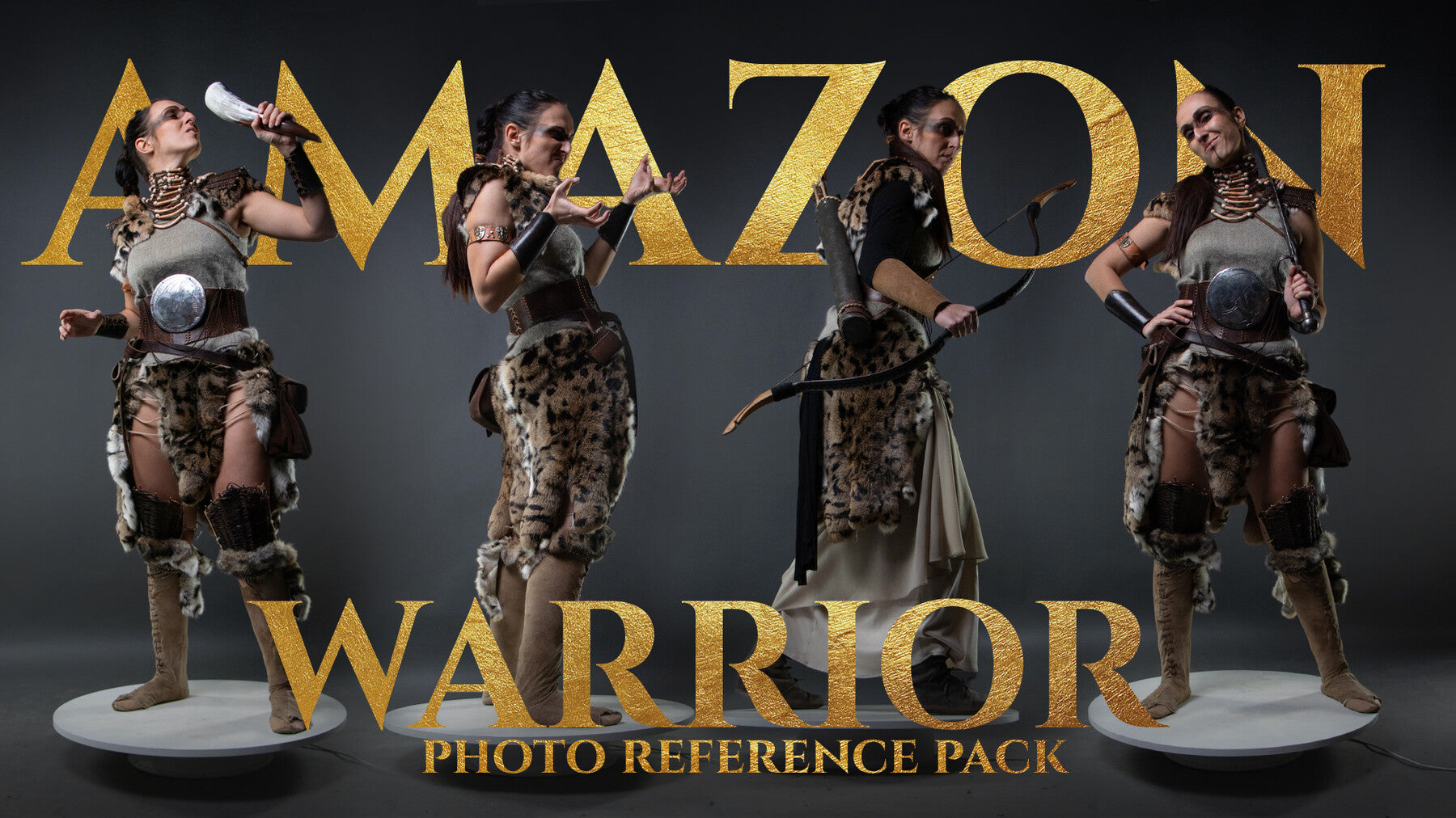 Amazon Warrior vol.2 Photo reference pack for artists 700+ JPEGs