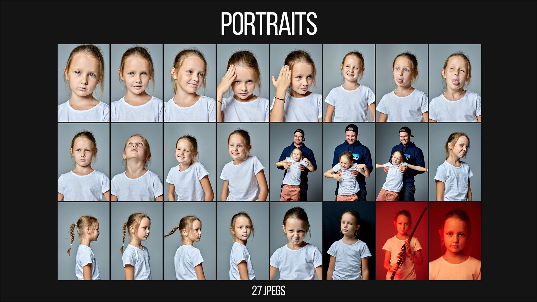 200+Child Pose Reference Pictures