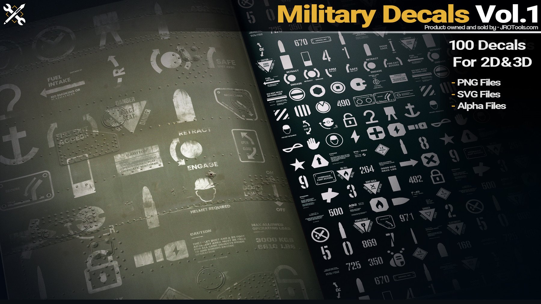 Military Decals Vol.1