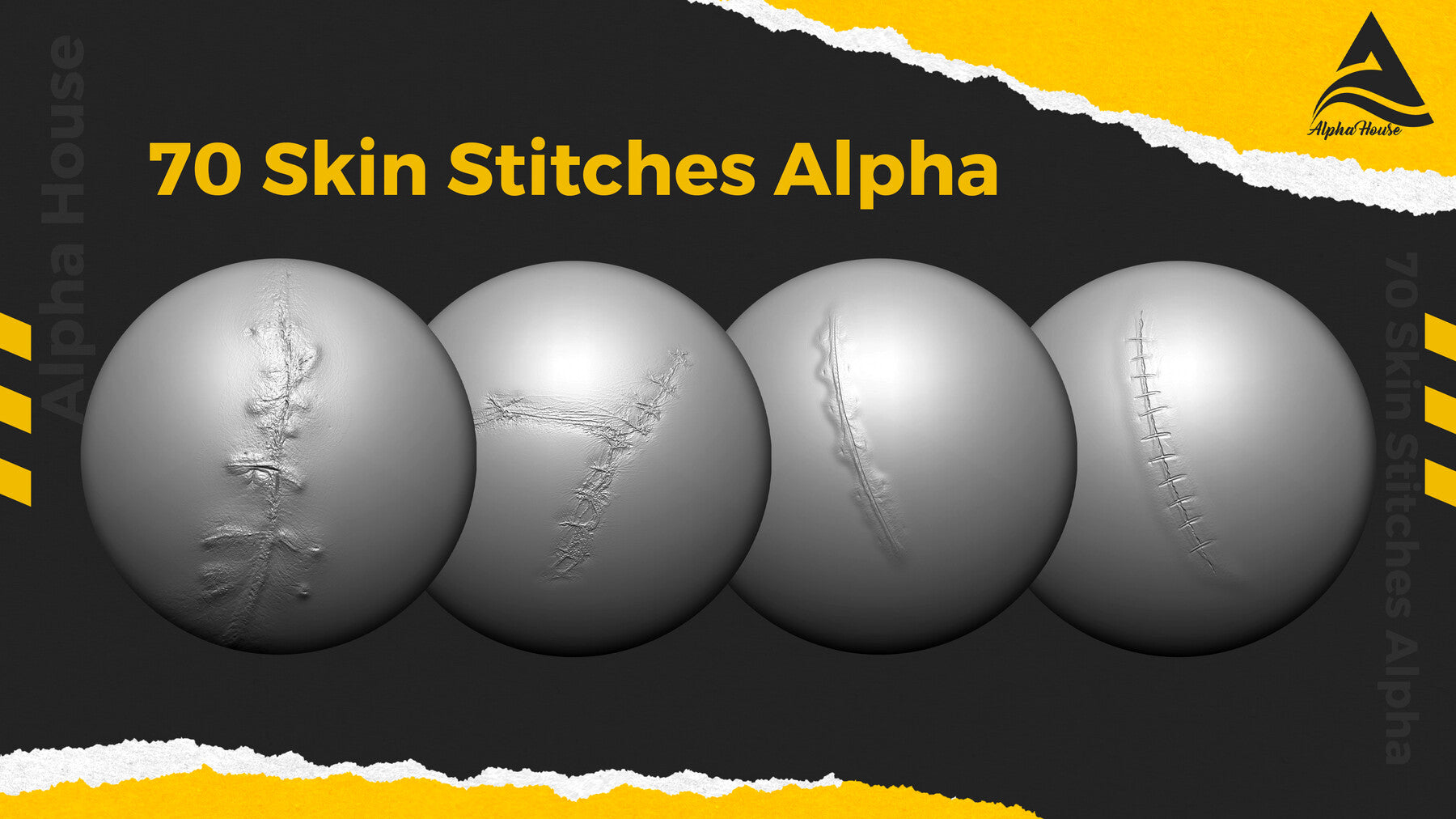 70 Skin Stitches Alpha