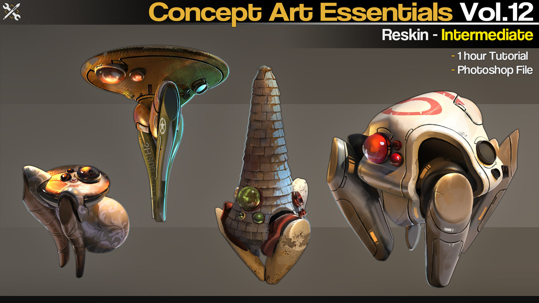 Concept Art Essentials Collection Vol.1-12