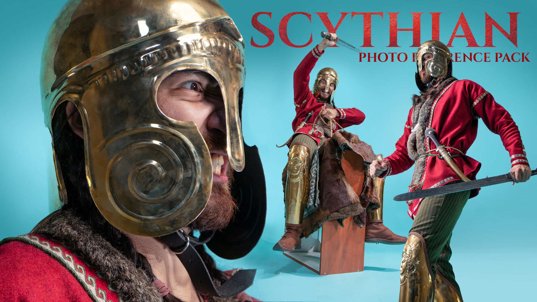 Scythian vol. 1 Photo Reference Pack For Artists 501 JPEGs