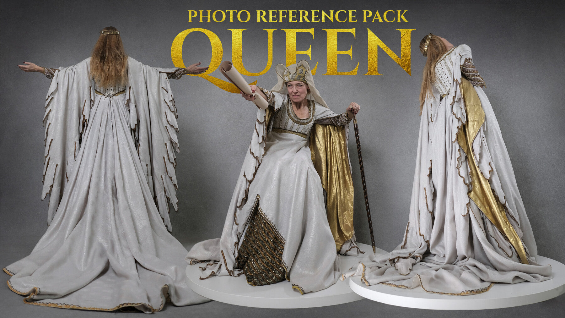 A Queen- Photo Reference Pack For Artists- 715 JPEGs