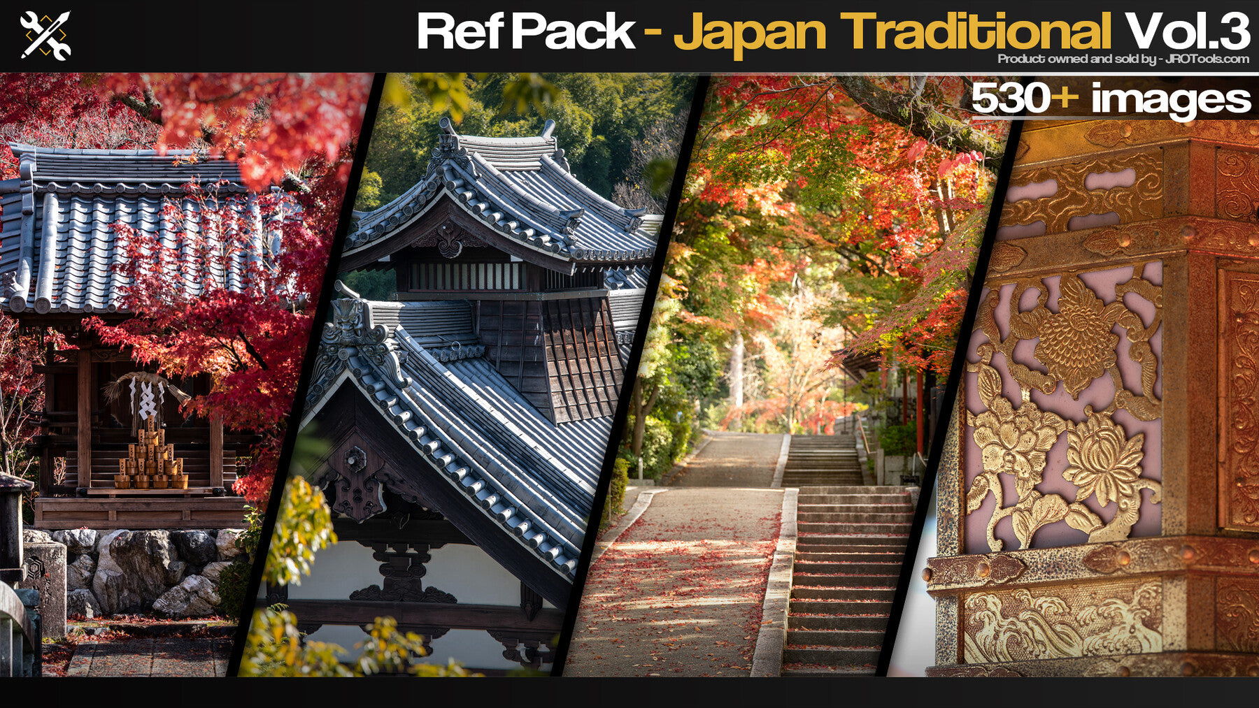Japan Traditional Temples Reference Pack
