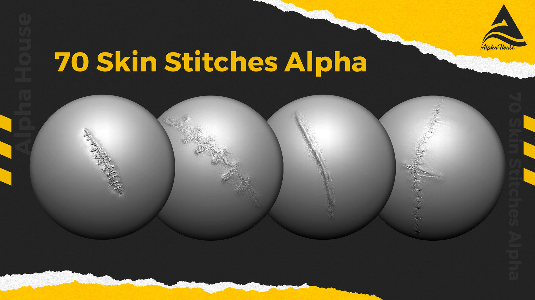 70 Skin Stitches Alpha