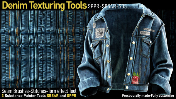 Stitching Texturing Tools for Substance Painter