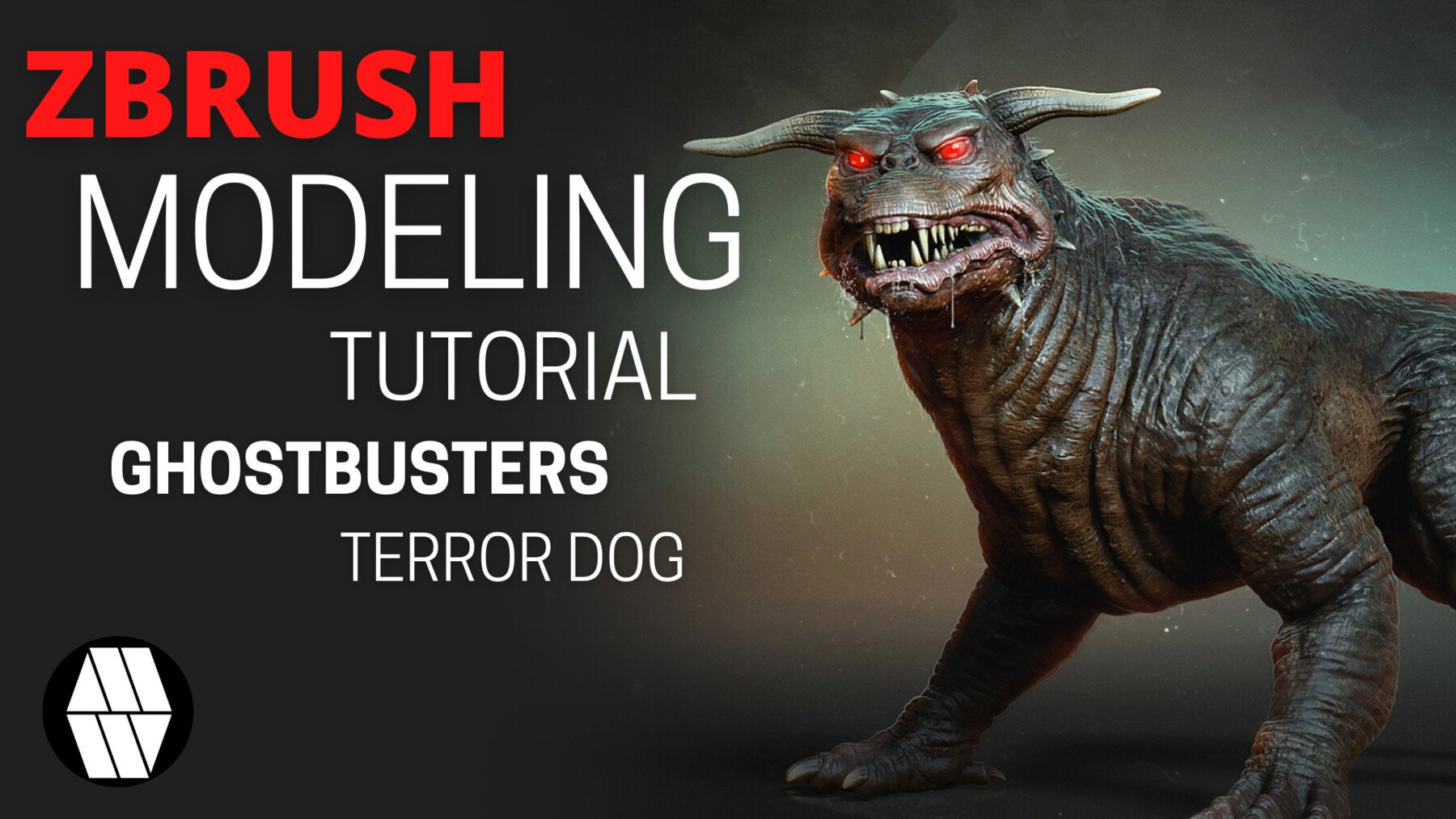 Terror Dog Creature Modeling - Full Tutorial
