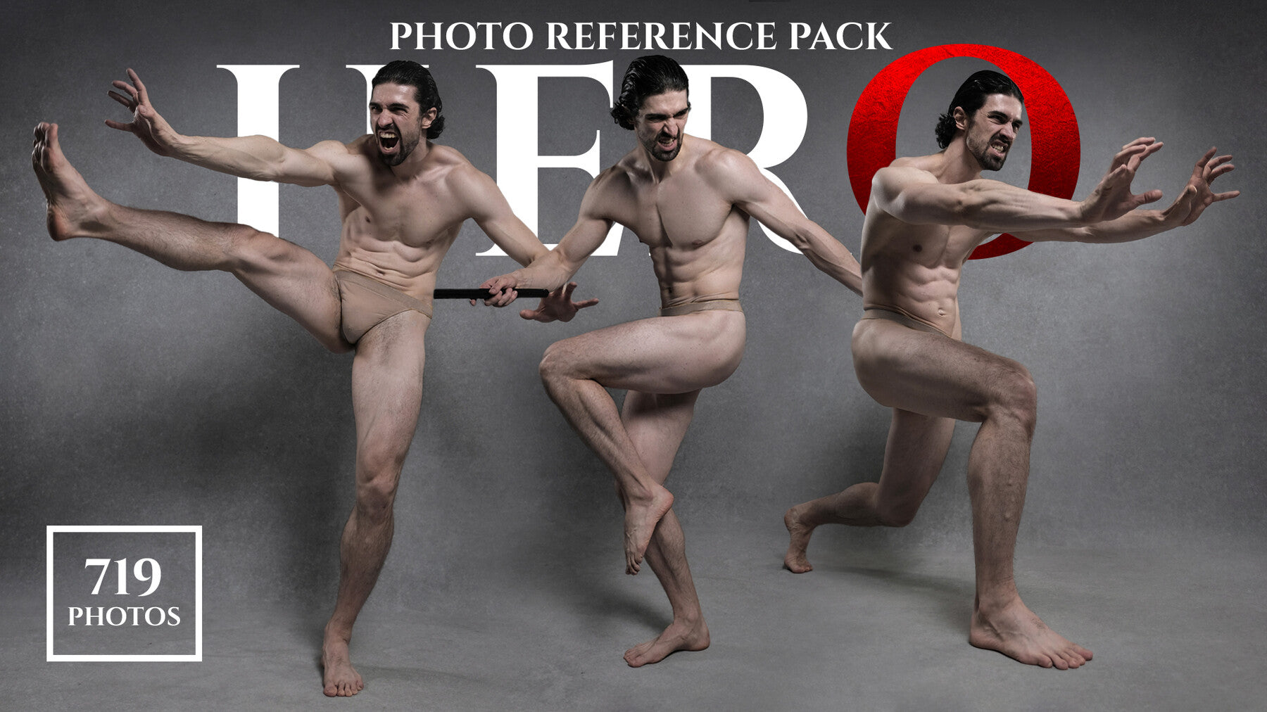 A Hero Photo Reference Pack For Artists 719 JPEGs