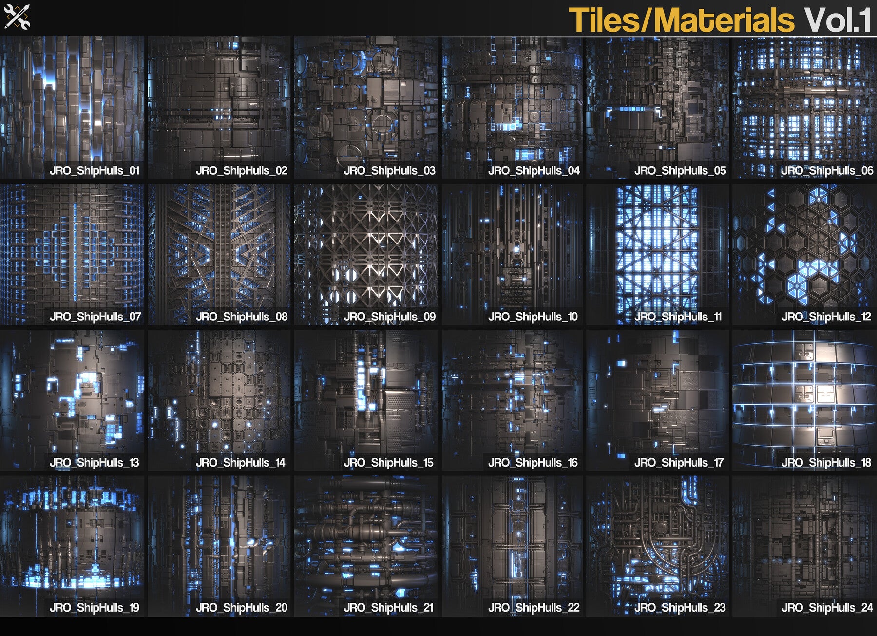 Tiles/Materials Vol.1