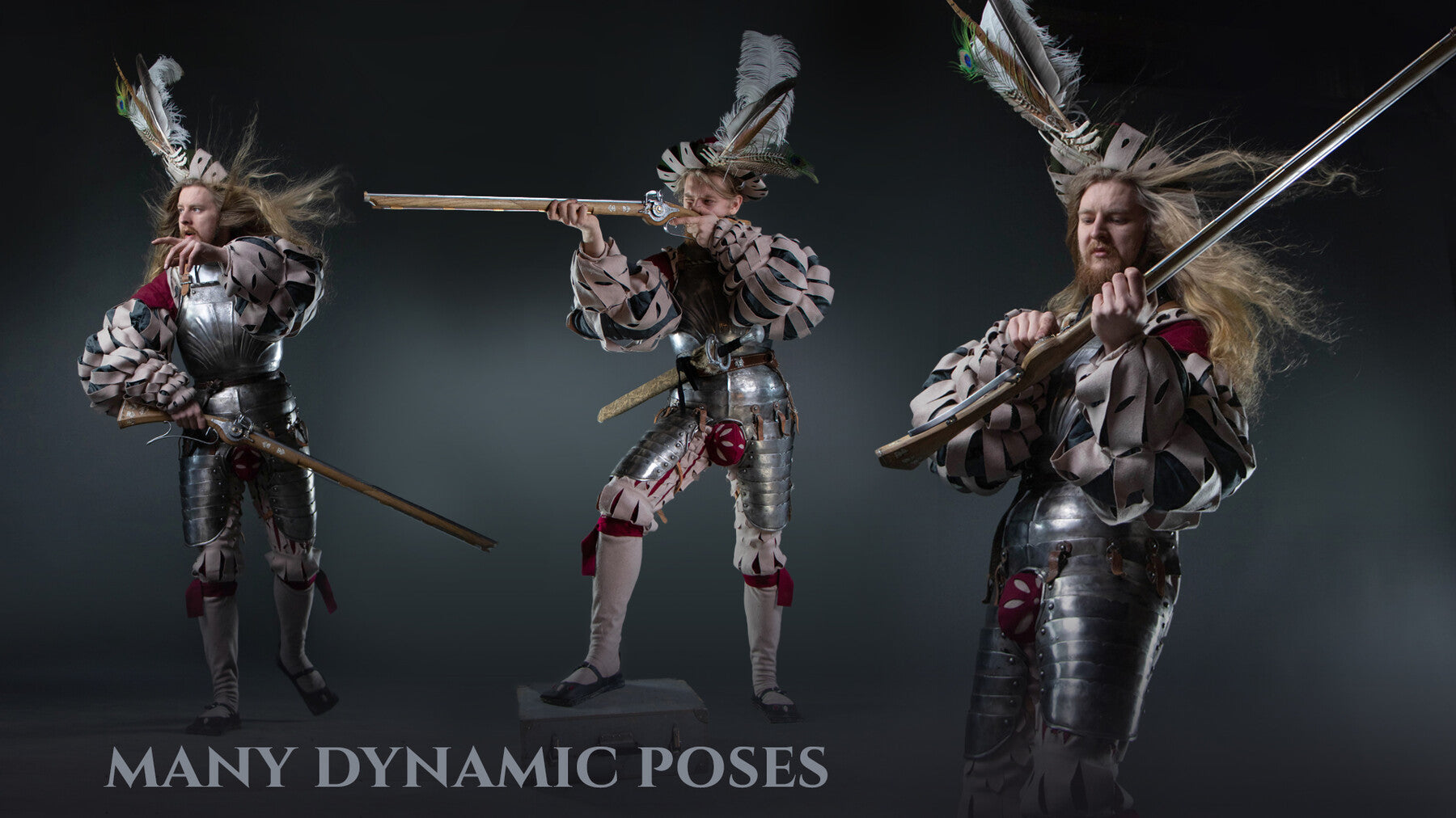 Landsknecht Photo Reference Pack For Artists 460+ JPEGs