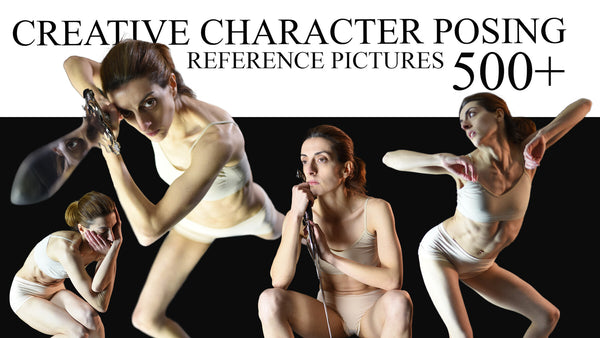 Skinie CREATIVE CHARACTER POSING REFERENCE PICTURES 500+