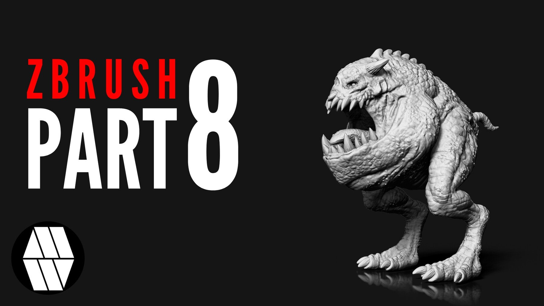 MLW_Creative - ZBRUSH Creature Sculpting FULL TUTORIAL