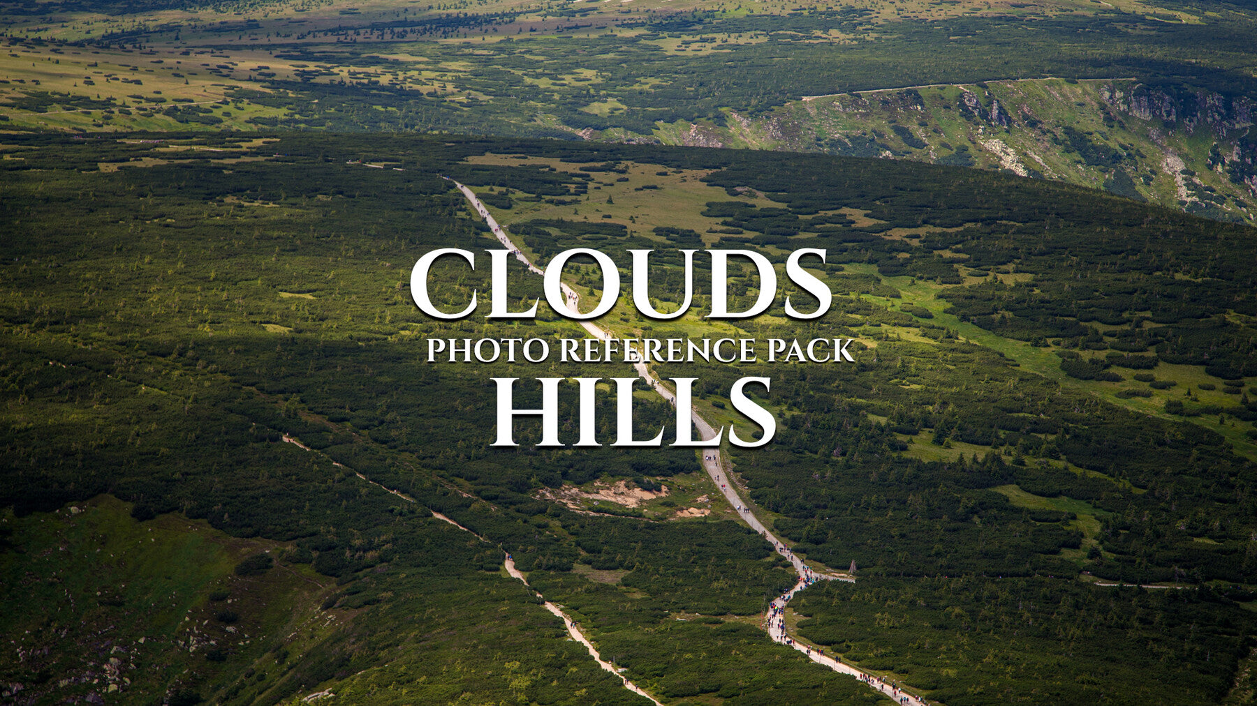 Clouds & Hills -Photo Reference Pack- 386 JPEGs