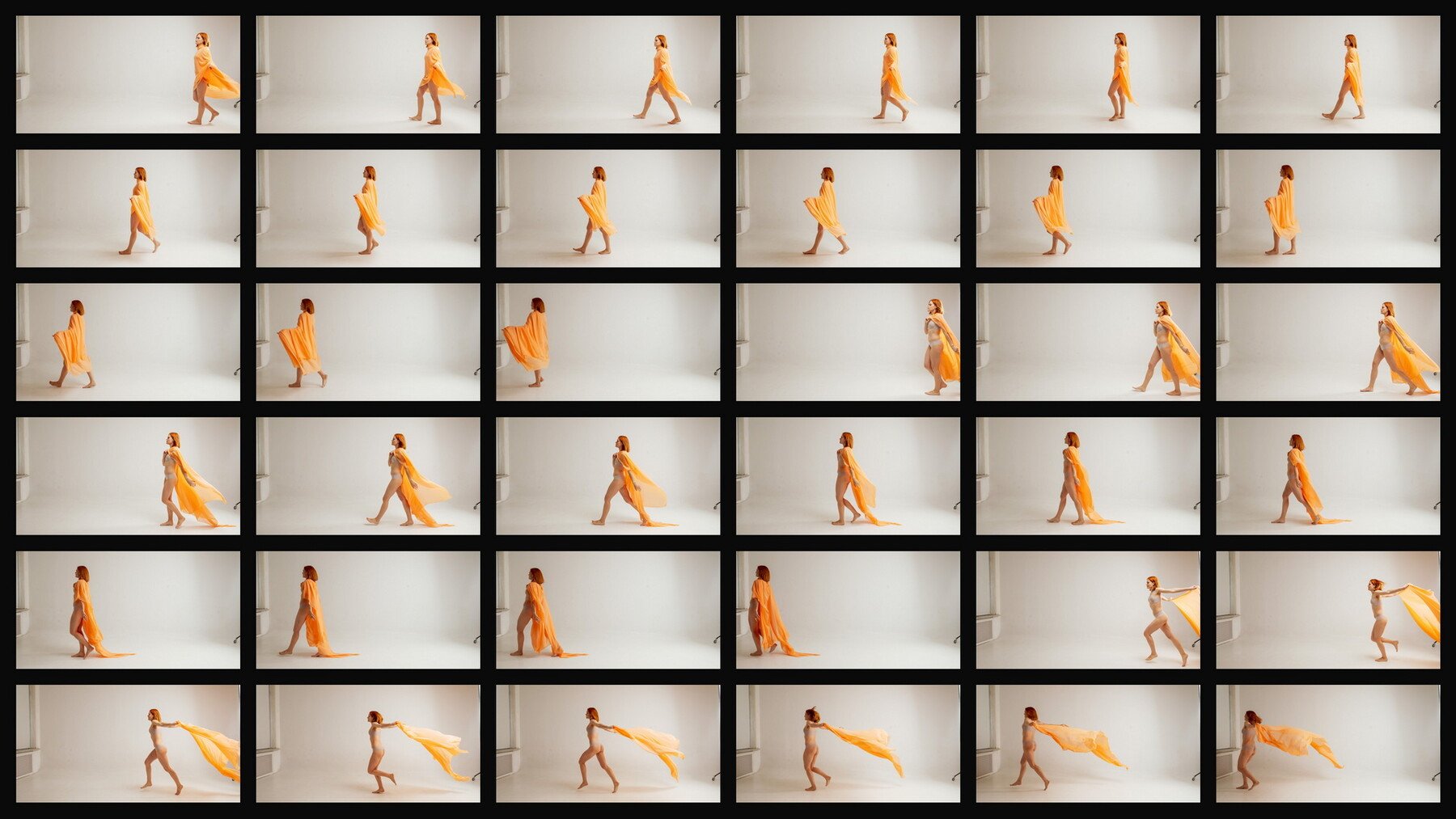 170 Reference Photos - Fabric In Motion ( Sequential Movement )