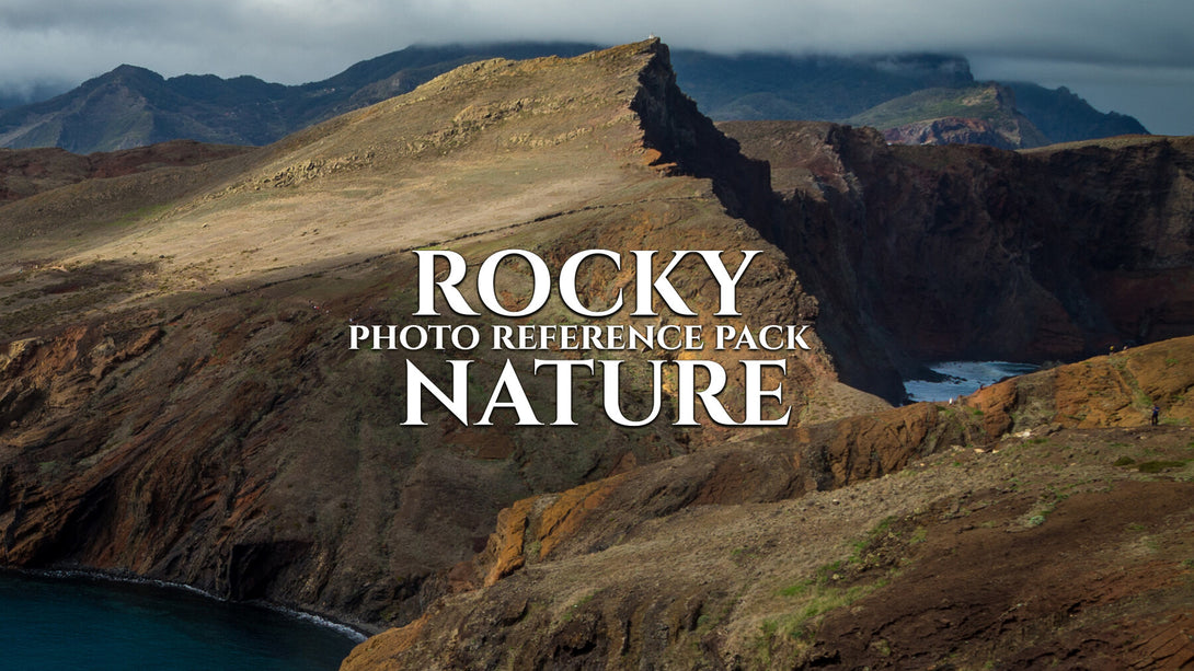 Small Rocky Ridge Rural Photo Reference Rocky Nature-Photo Reference Pack For Artists 661 JPEGs – S3ART Store